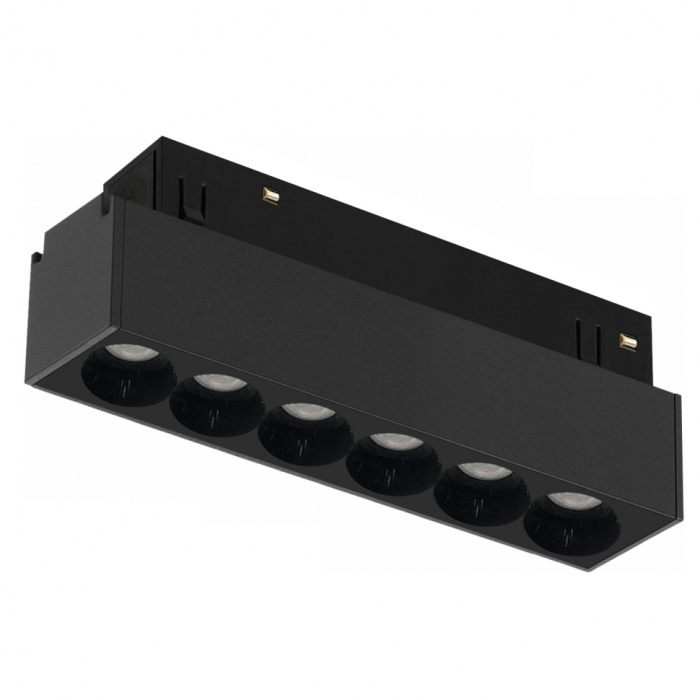 Светильник трековый магнитный iLedex VISION 4822-002-L120-6W-38DG-3000K-BK