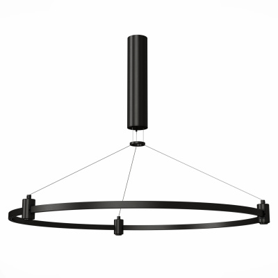 Шинопровод-кольцо FARM с подвесами и основанием под блок питания ST-Luce Черный ST025.403.00