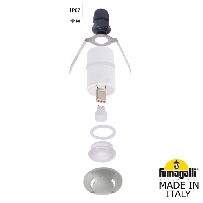 Уличный встраиваемый светильник FUMAGALLI TERESA 2L 2L2.000.000.LXZ1L