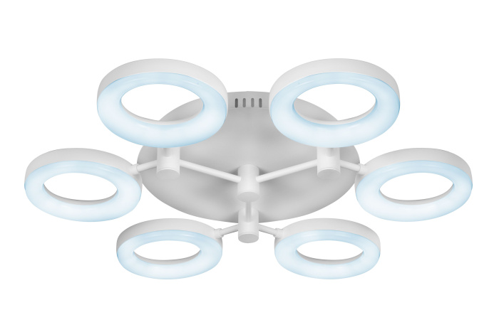 Потолочная люстра iLedex Jomo FS-014-X6-(B) 72W WH