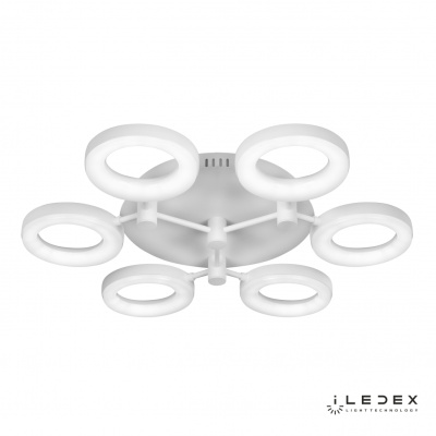 Потолочная люстра iLedex Jomo FS-014-X6-(B) 72W WH