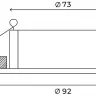 Встраиваемый светильник Hesby Lighting Breeze HSBL_0097