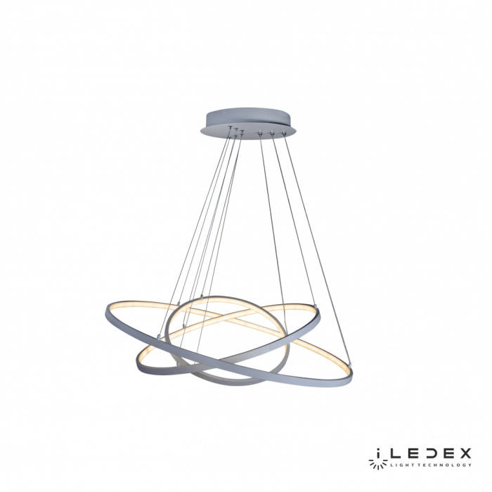 Подвесная люстра iLedex Axis D098-3 (800x600x400) WH