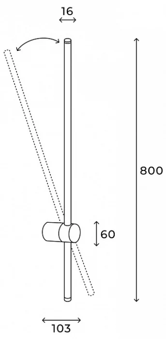 Настенный светильник Hesby Lighting Edge HSBL_0225