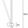 Настенный светильник Hesby Lighting Edge HSBL_0225
