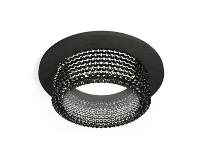 Комплект встраиваемого светильника с композитным хрусталем Ambrella light XC6513041