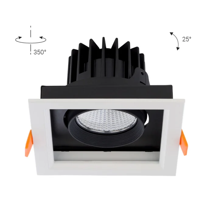 Встраиваемый светильник Nowodvorski Dia Led Black/White 8721
