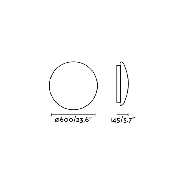 Потолочный светильник BIC LED White ceiling lamp