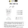 Светильник настенный Omnilux Carisio OML-72801-02
