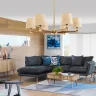Люстра на штанге ImperiumLoft Stavra Jorgenson Beige/Light Wood 203573-26