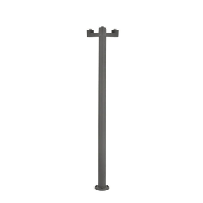Фонарный столб Dark grey structure pole lamp