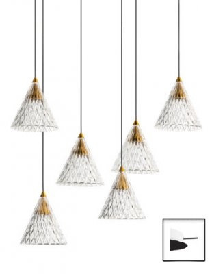 Подвесной светильник Leds C4 15-7593-60-DO