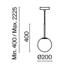 Подвесной светильник Maytoni Basic form MOD321PL-01B1