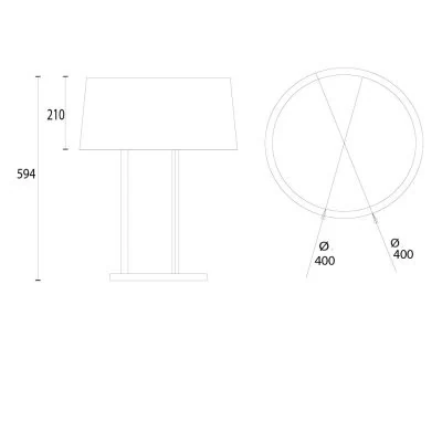 Настольная лампа Leds C4 PREMIUM