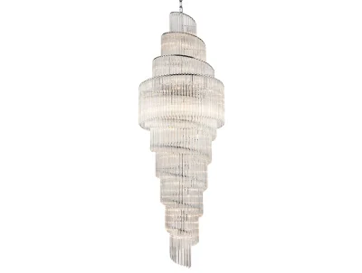 Каскадная люстра Newport Amanda 8954/C nickel М0067867
