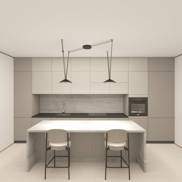 Светильник на шине Denkirs BELTY FLOW DK5565-BK