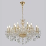 Люстра Crystal Lux MONICA SP10+5 GOLD