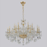 Люстра Crystal Lux MONICA SP10+5 GOLD
