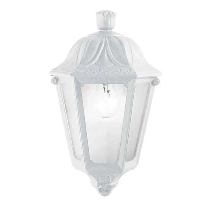 Уличный настенный светильник Ideal Lux Anna AP1 Small Bianco 120430