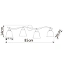 Спот Arte Lamp CAMPANA A9557PL-4BG