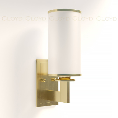 Бра Cloyd BARNET-A W1 / выс. 32 см - классика - латунь (арт.20171)