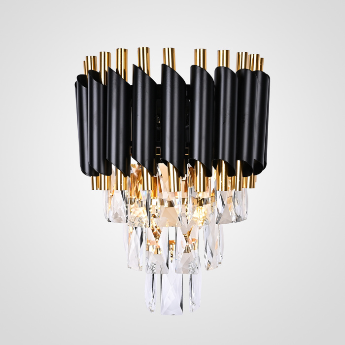 Бра Black Chandelier Crystal ImperiumLoft