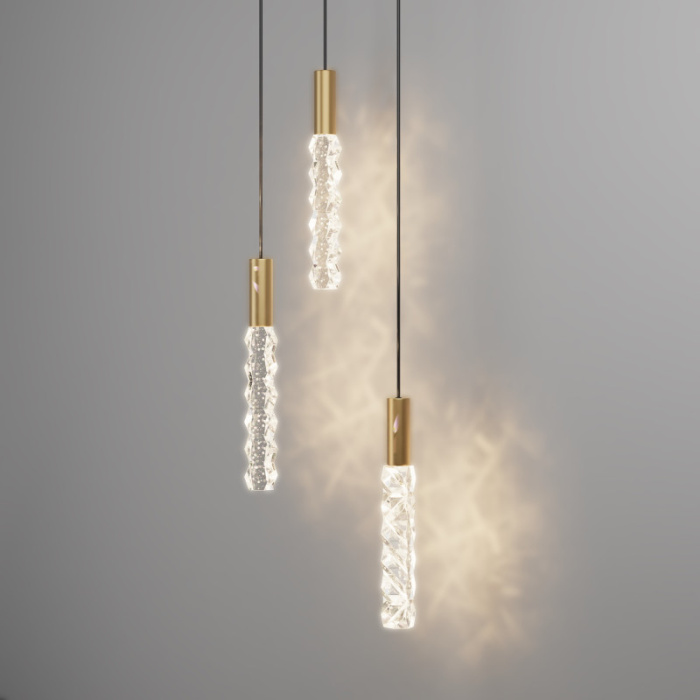 Каскадная люстра Maytoni Modern MOD328PL-L9BS3K