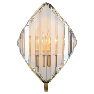 Бра L&#039;Arte Luce Luxury Elegio L35621 с элементами из хрусталя