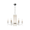 Люстра Crystal Lux AURELIO SP6 GOLD+CHROME/TRANSPARENT