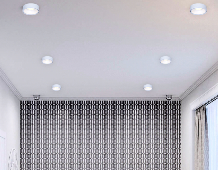 Встраиваемый точечный светильник MR16 Ambrella light TN145