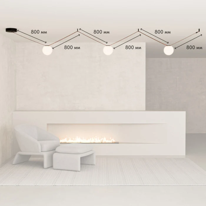 Трек-система Denkirs DK55SET24-01-BR