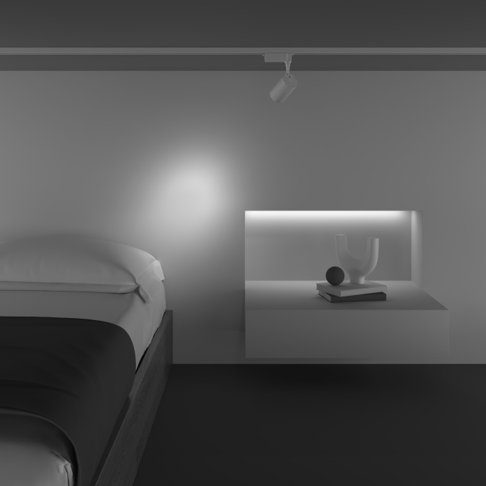 Трековый светильник Maytoni Vuoro TR003-1-6W4K-S-W