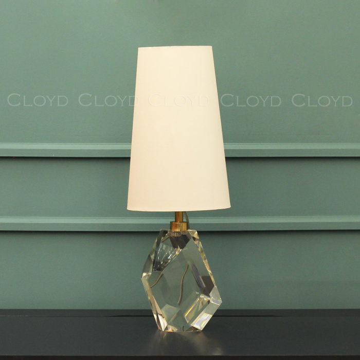 Настольная лампа Cloyd QUARTZ T1 / выс. 54 см - латунь (арт.30065)