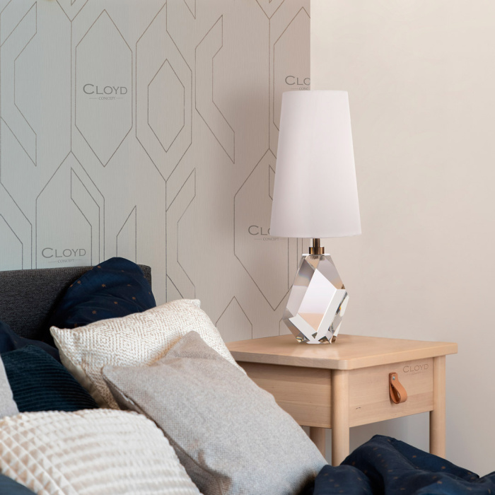 Настольная лампа Cloyd QUARTZ T1 / выс. 54 см - латунь (арт.30065)