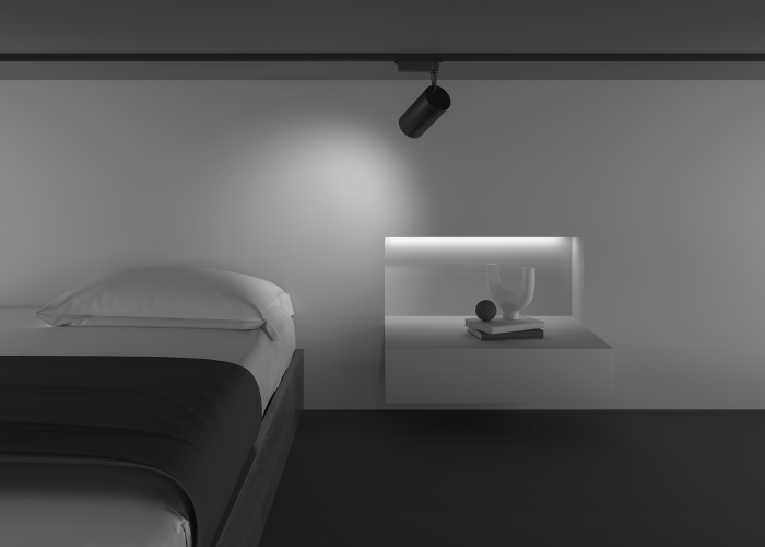 Трековый светильник Maytoni Vuoro TR003-1-36W3K-W-B