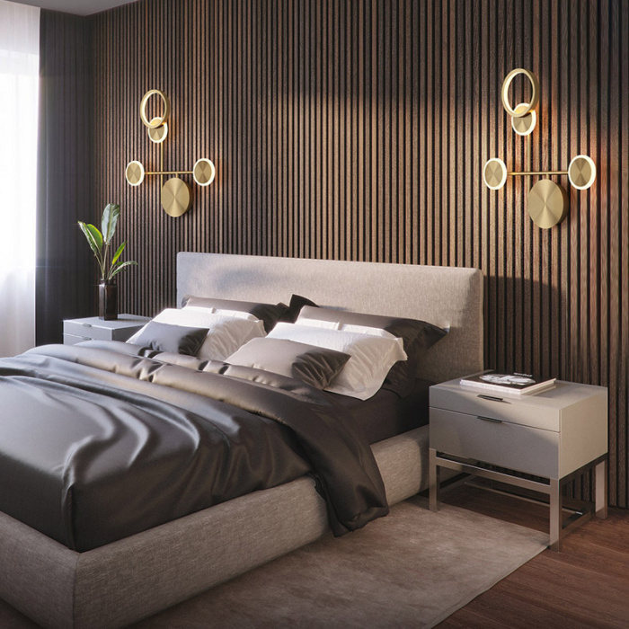 Настенный светильник ZINGY B Brass ImperiumLoft