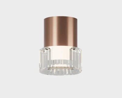 Светильник потолочный ITALLINE IT014-0202 rose gold
