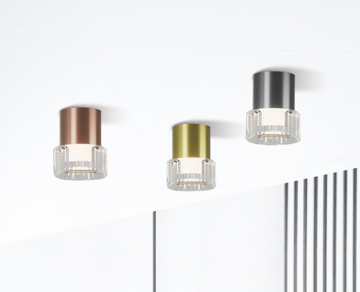 Светильник накладной Italline IT014-0202 rose gold