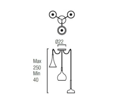 Люстра  SIXTIES 00-5940-CI-CI