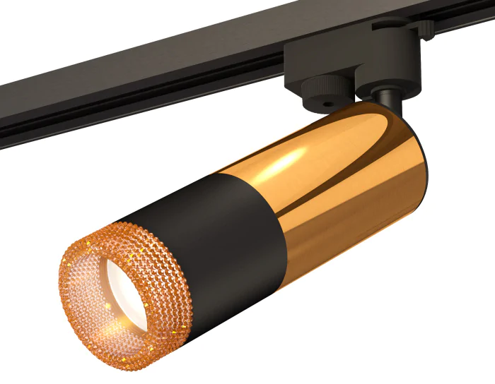 Комплект трекового однофазного светильника с композитным хрусталем Ambrella light XT6302071