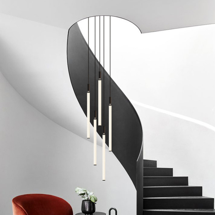 Подвесной светильник DELIA L100 black 4000К ImperiumLoft