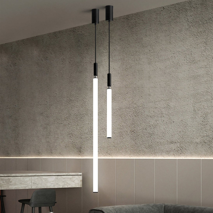 Подвесной светильник DELIA L100 black 4000К ImperiumLoft