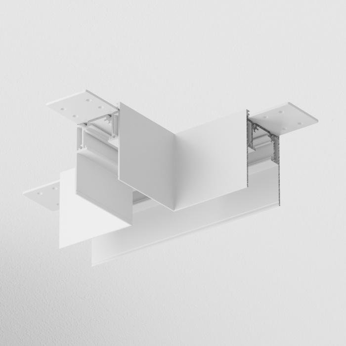 Коннектор Т-образный Gravity накладной белый Maytoni TRA010CT-41W