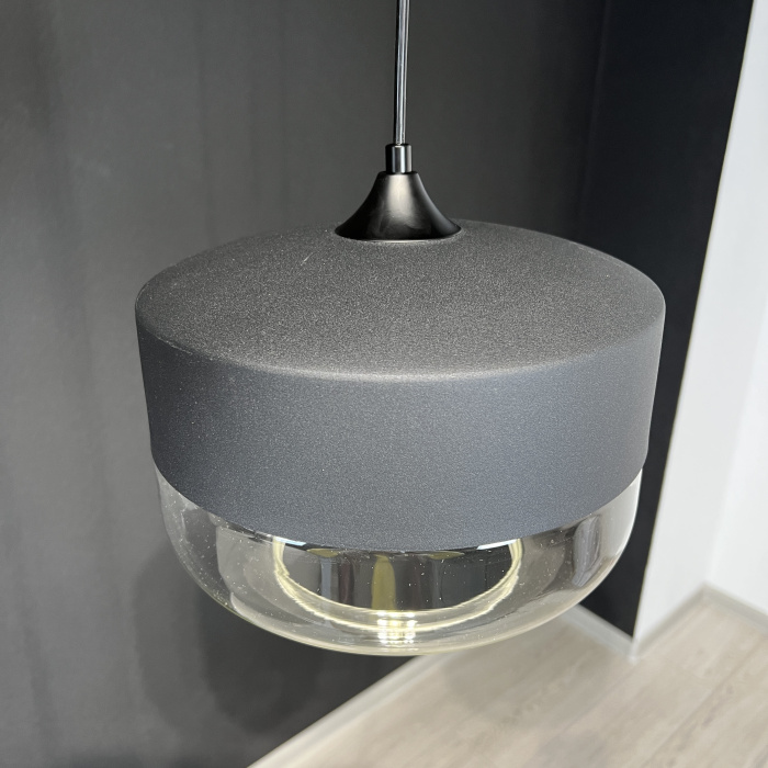 Подвесной светильник NORD D D25 Black/Transparent ImperiumLoft