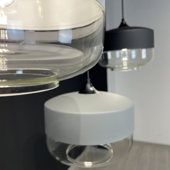 Подвесной светильник NORD D D25 Black/Transparent ImperiumLoft