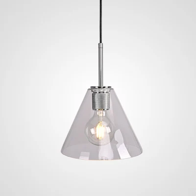 Подвесной светильник RH Utilitaire Funnel Pendant Silver ImperiumLoft