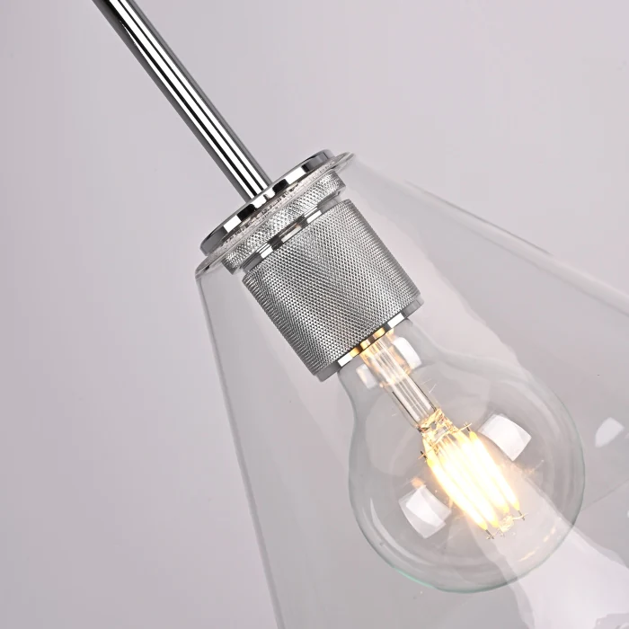 Подвесной светильник RH Utilitaire Funnel Pendant Silver ImperiumLoft