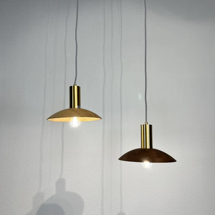 Подвесной светильник WOOD Dark brown ImperiumLoft