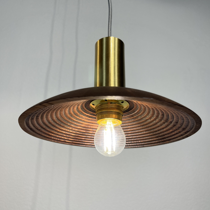 Подвесной светильник WOOD Dark brown ImperiumLoft