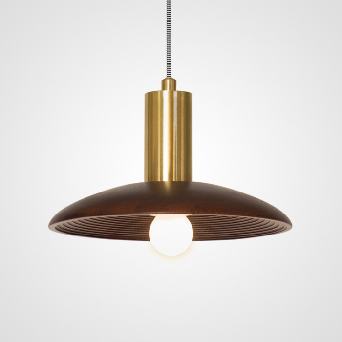 Подвесной светильник WOOD Dark brown ImperiumLoft